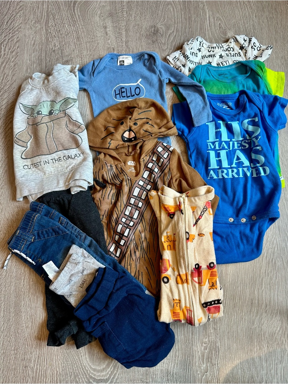 3-6 month Star Wars Special Bundle Cat & Jack, Gerber, Carters